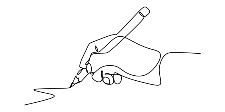 pen line drawing
